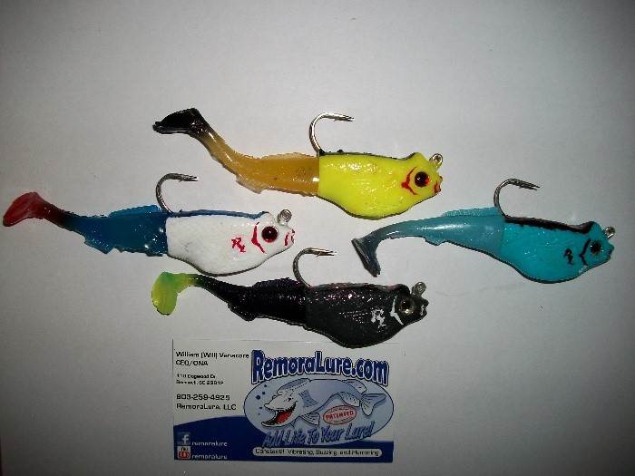 RemoraLure SHIMMY SHAD SWIMBAIT Electric Vibrating Saltwater Lure